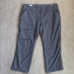 Columbia Omni shade grey hiking capris